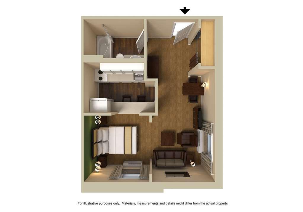 Hometowne Studios And Suites By Red Roof Greensboro Habitación foto